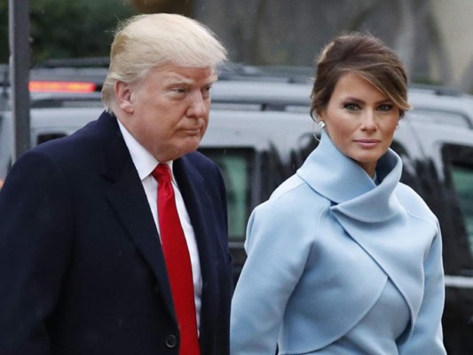 Melania Trump viste de Ralph Lauren