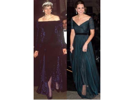 Kate Middleton se inspira en Diana