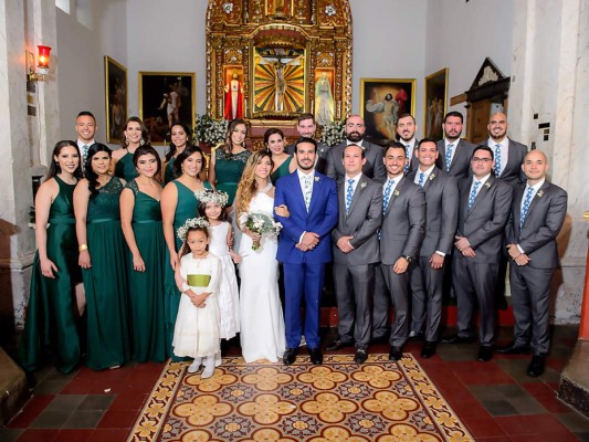 La boda eclesiástica de Sofie Figueroa Clare y Juan Carlos Mendieta