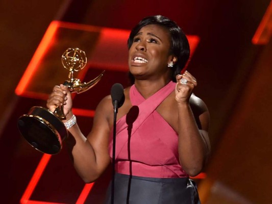 Orange is the New Black se llevó el Emmy por Mejor Actriz de Reparto en Serie Dramática (Uzo Aduba)