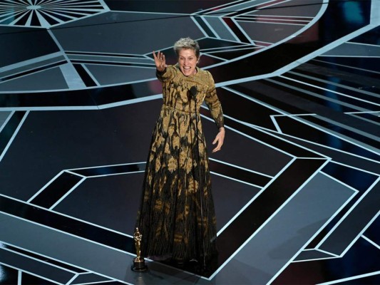 Frances McDormand y su tercer Oscar