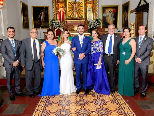 La boda eclesiástica de Sofie Figueroa Clare y Juan Carlos Mendieta