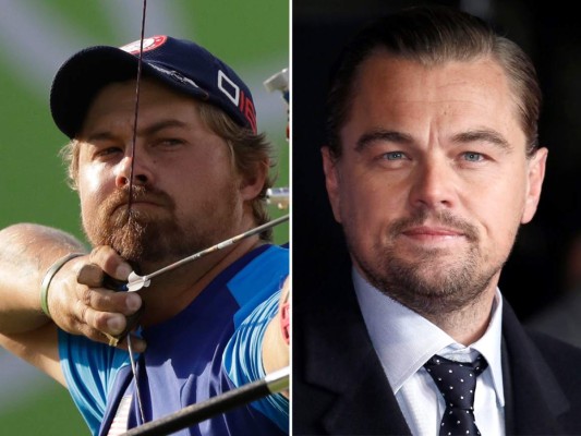 Brady Ellison y Leonardo DiCaprio se han vuelto tendencia en las redes sociales, por sus rasgos físicos similares