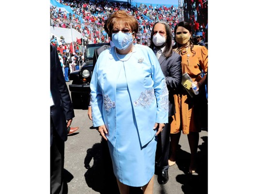 La designada presidencial Doris Gutiérrez