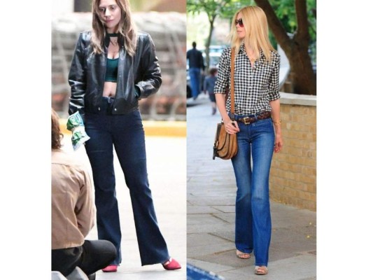 Los pantalones campanas es un estilo de prenda que puedes usarlo manera formal y también de forma cotidiana