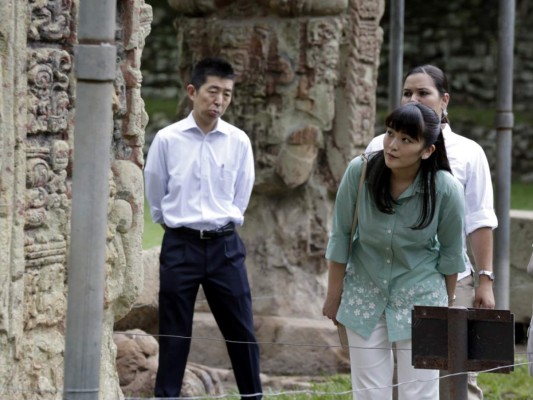 Visita de la princesa Mako de Japón a Honduras