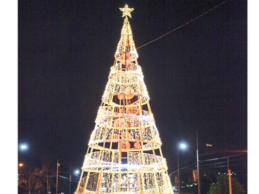 Tegucigalpa enciende la Navidad