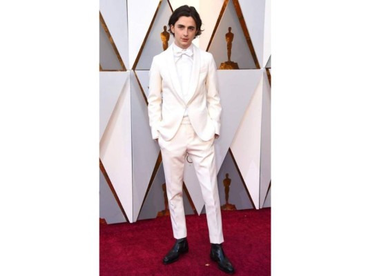 Look de Timothée Chalamet en las alfombras rojas