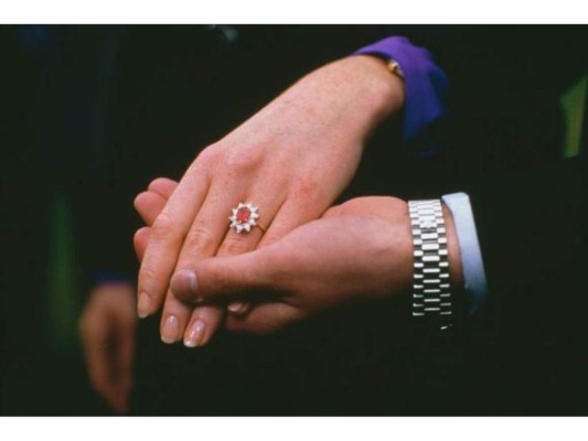 Los anillos de compromiso de la Familia Real británica
