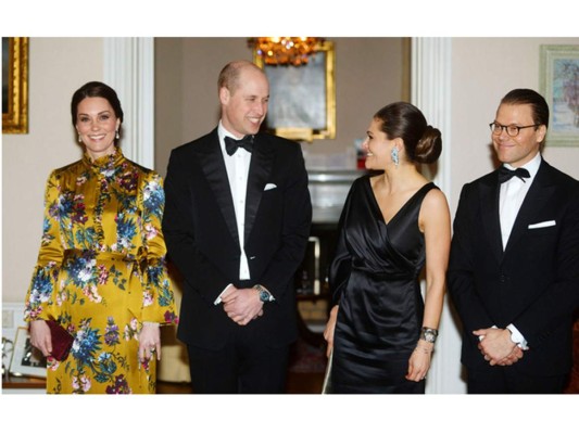 Kate Middleton y el Príncipe William en Suecia