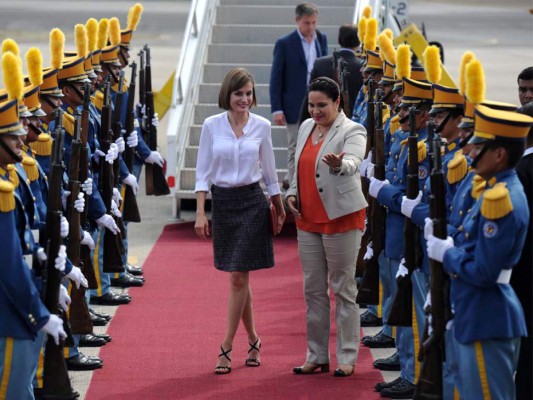 La reina Letizia en Honduras