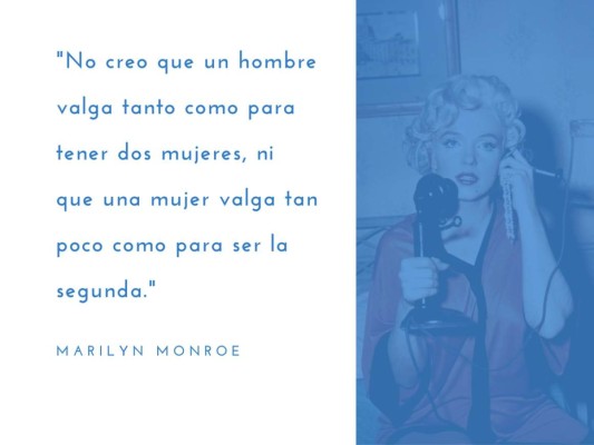 Marilyn Monroe, 7 lecciones de vida