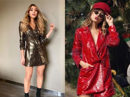Coat dress: una buena opción para tus salidas de noche es lucir un brillante vestido con estilo de abrigo, con él te verás elegante y sexy.