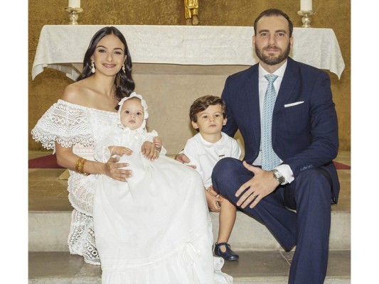 Elegante recepción por el bautizo de Lorenzo Kattán