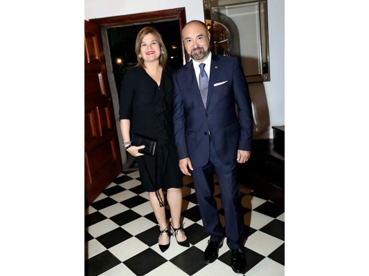 Recepción en Casa del embajador de Francia en honor a 'Gabrielle'