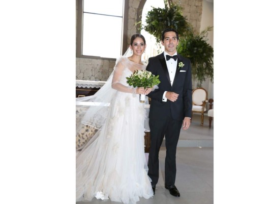 La boda religiosa de Adriana Corrales y Xavier Lacayo
