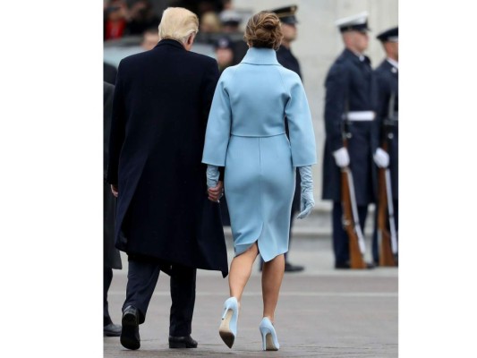 Desciframos el look de Melania Trump