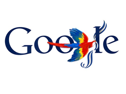 Google desea un feliz Día de Independencia a Honduras