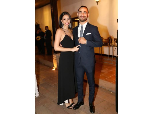 Pamie Marinakys y Andres Galeano