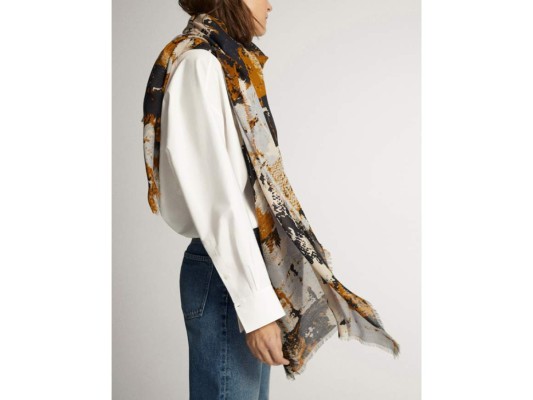 Pañoleta de seda by Massimo Dutti