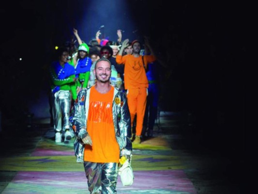 J Balvin debutó como diseñador en Colombia moda 2018