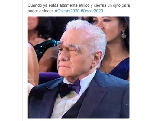 Los mejores memes de los Premios Oscar 2020