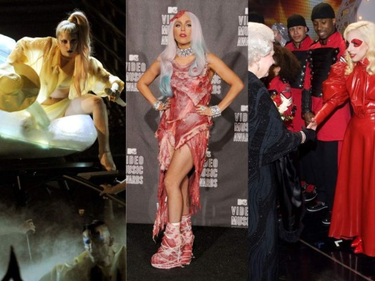Momentos más impactantes de Lady Gaga a través de los años