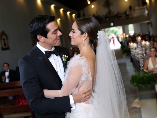 La boda religiosa de Adriana Corrales y Xavier Lacayo