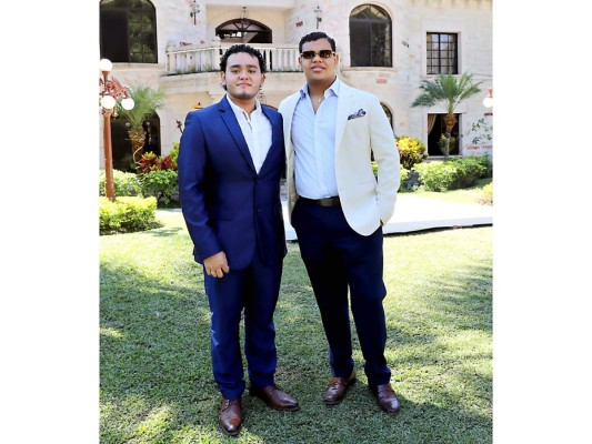 Anhuar Pavón y Johann Javier
