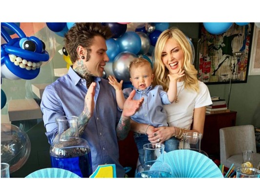 Chiara Ferragni celebró el primer cumpleaños de su hijo Leo