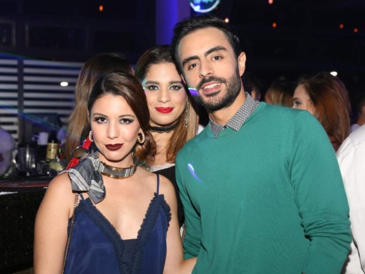 Nadina Agurcia, Marie López y Juan Miguel Diban