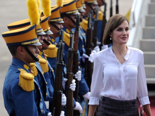 La reina Letizia en Honduras