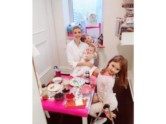Las imágenes más tiernas de los hijos de Ivanka Trump