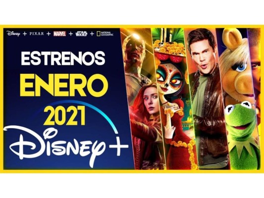 Estrenos de Disney Plus: Enero 2021