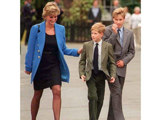 La princesa Diana a través de los años