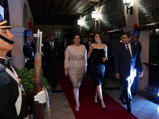 Honduras: Una cena con Letizia en Casa de Gobierno