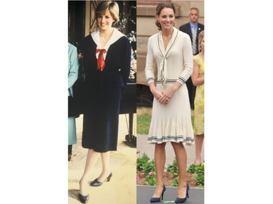 Kate Middleton se inspira en Diana