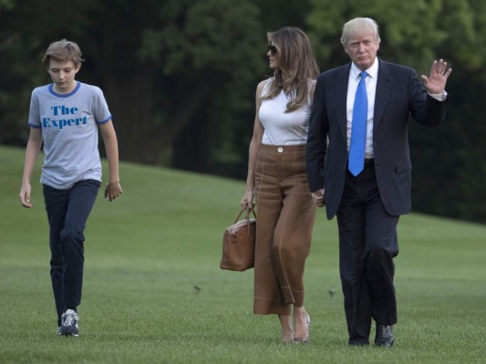 Melania y su hijo se mudan a la Casa Blanca