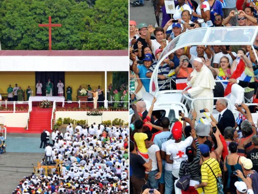 En imágenes, la visita del papa Francisco a Cuba