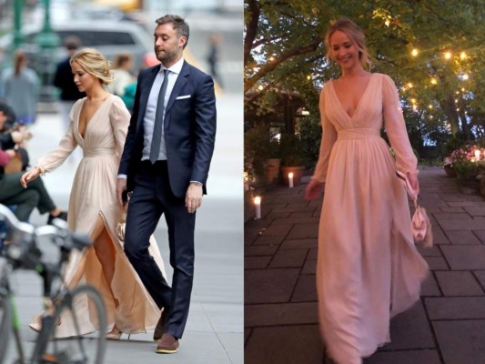 Jennifer Lawrence contrajo matrimonio con Cooke Maroney  