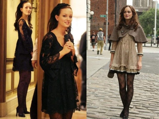 Vestidos estilo lencería <br/>Los looks con detalles de lencería son uno de los favoritos en este año y, al parecer, la neoyorquina se nos adelantó desde hace diez años. Desde el primer capítulo podes observar que su conjunto para el estrellato fue uno estilo lencería, muy elegante y sexy al mismo tiempo. <br/>
