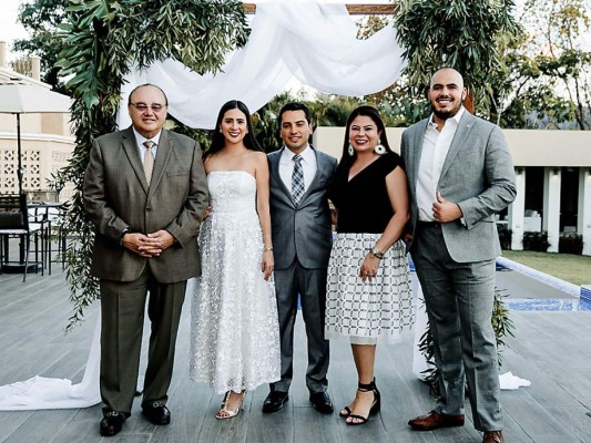 Boda civil de Ramón Cerrato y Abril Young  