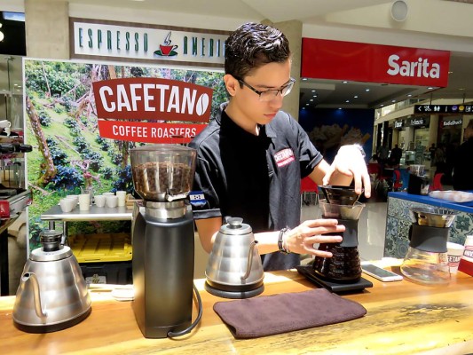 El Coffee Show se realiza por tres días en Multiplaza Tegucigalpa