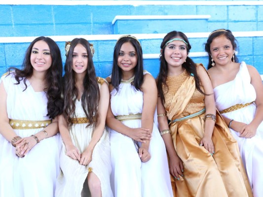 Macris School Seniors Greek Day