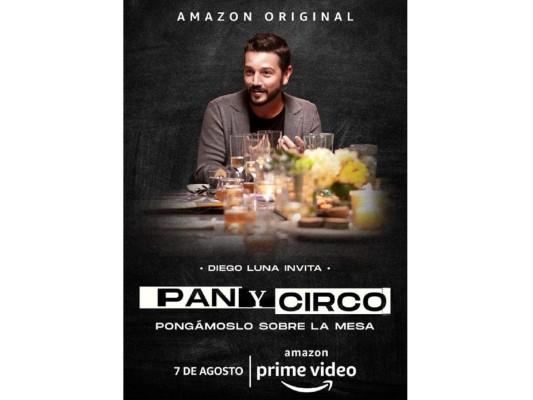 Pan y Circo<br/>Diego Luna te guarda un asiento en la mesa de Pan y Circo para que lo acompañes a un recorrido por los platillos más deliciosos de varios chefs de México. El programa estará disponible el 7 de agosto