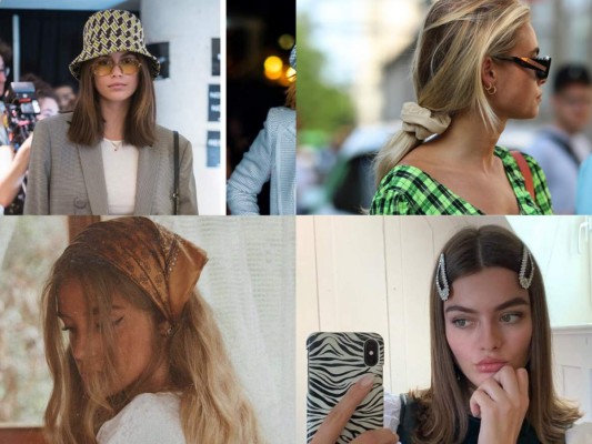Accesorios<br/> Lo has visto por todas partes y aquí te los presentamos: los bucket hats, scrunchies, pinzas y bufandas de cabello son adiciones perfectas para un atuendo.