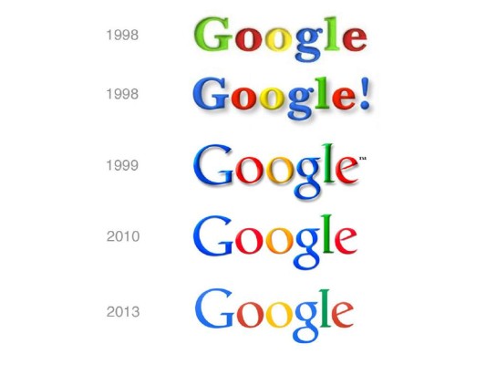 Google ya hace 17 años ha estado sufriendo cambios en su imagen