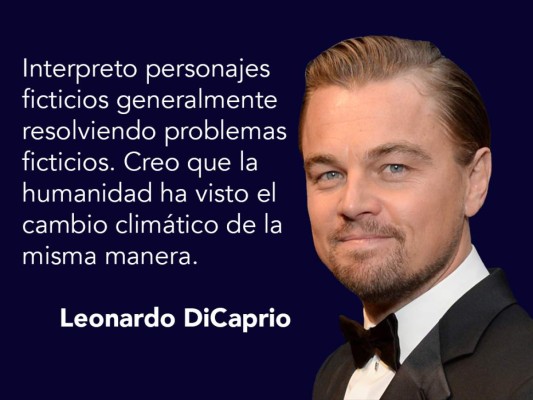 Leonardo DiCaprio en frases