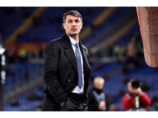 Paolo Maldini, director del Milán<br/>