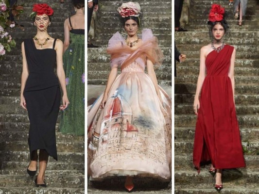 Lo más destacado del desfile de Alta Moda de Dolce y Gabbana